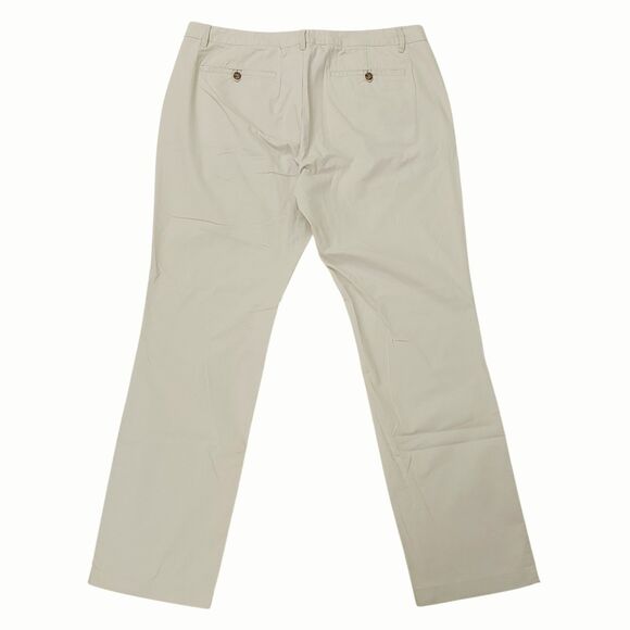 Bonobos Pants Mens 38x32 Beige Slim Flat Front Cotton Chino Casual Work Office - Picture 6 of 12